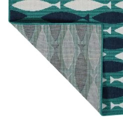 Kaleen Rugs Cabos 1'9" X 3' Blue Indoor/Outdoor Area Rug -Carpet And Flooring Stores 5203098 3