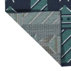 Kaleen Rugs Cabos CAB15 1'9" X 3' Blue Indoor/Outdoor Area Rug -Carpet And Flooring Stores 5203304 3