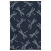 Kaleen Rugs Cabos CAB18-22 1'9" X 3' Navy Indoor/Outdoor Area Rug