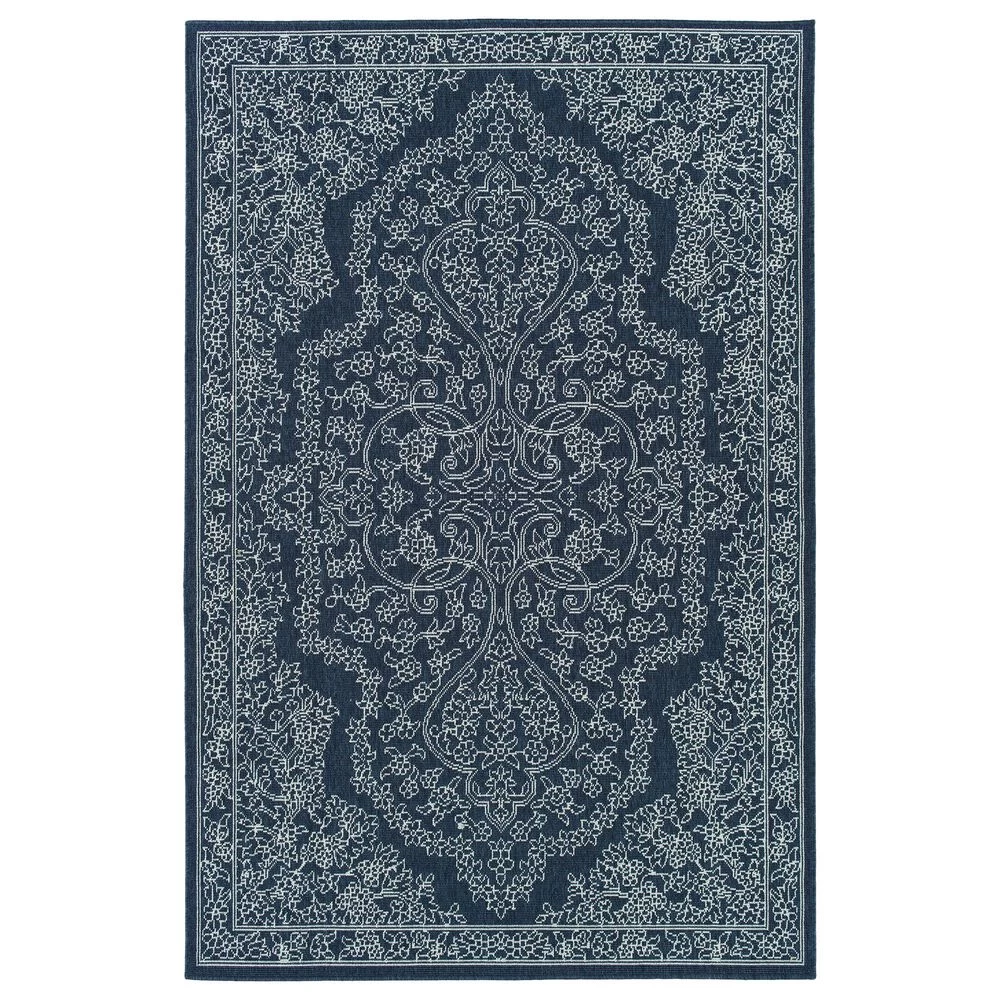 Kaleen Rugs Sunice SUN12-22 1'9" x 3' Navy and Ivory Area Rug Kaleen Rugs Sunice SUN12-22 1'9" X 3' Navy And Ivory Area Rug -Carpet And Flooring Stores 5205119 1