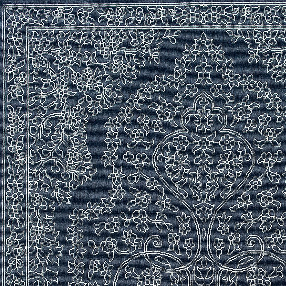 Kaleen Rugs Sunice SUN12-22 1'9" x 3' Navy and Ivory Area Rug Kaleen Rugs Sunice SUN12-22 1'9" X 3' Navy And Ivory Area Rug -Carpet And Flooring Stores 5205119 5