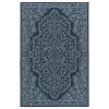 Kaleen Rugs Sunice SUN12-22 2'2" X 8' Navy And Ivory Runner