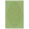 Kaleen Rugs Sunice 1'9" X 3' Lime Green And Ivory Area Rug