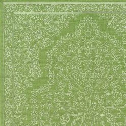 Kaleen Rugs Sunice 1'9" X 3' Lime Green And Ivory Area Rug -Carpet And Flooring Stores 5205176 5