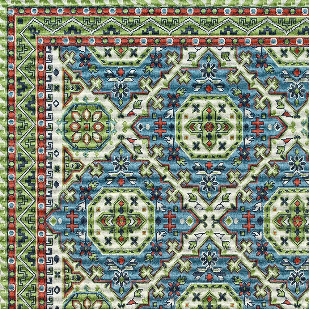 Kaleen Rugs Sunice 1'9" x 3' Light Blue, Lime Green, Tangerine and Ivory Area Rug Kaleen Rugs Sunice 1'9" X 3' Light Blue, Lime Green, Tangerine And Ivory Area Rug -Carpet And Flooring Stores 5205358 5