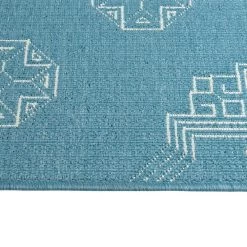 Kaleen Rugs Sunice SUN15-79 1'9" X 3' Light Blue And Ivory Area Rug -Carpet And Flooring Stores 5205473 4