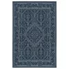 Kaleen Rugs Sunice 2'2" X 8' Navy And White Runner