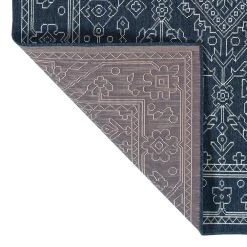 Kaleen Rugs Sunice 2'2" X 8' Navy And White Runner -Carpet And Flooring Stores 5205606 3