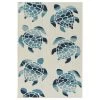 Kaleen Rugs Amalie 1'9" X 3' Ivory, Light Blue And Navy Indoor/Outdoor Area Rug