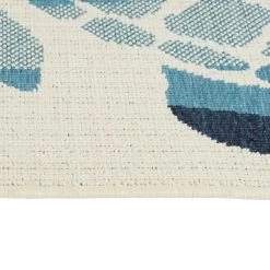 Kaleen Rugs Amalie 1'9" X 3' Ivory, Light Blue And Navy Indoor/Outdoor Area Rug 3 Kaleen Rugs Amalie 1'9" X 3' Ivory, Light Blue And Navy Indoor/Outdoor Area Rug -Carpet And Flooring Stores 5205838 4