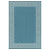 Kaleen Rugs Amalie AML06-79 1'9" X 3' Light Blue And Ivory Indoor/Outdoor Area Rug