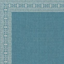 Kaleen Rugs Amalie AML06-79 1'9" X 3' Light Blue And Ivory Indoor/Outdoor Area Rug 4 Kaleen Rugs Amalie AML06-79 1'9" X 3' Light Blue And Ivory Indoor/Outdoor Area Rug -Carpet And Flooring Stores 5206323 5
