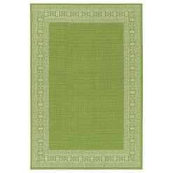 Kaleen Rugs Amalie 1'9" X 3' Lime Green And Ivory Indoor/Outdoor Area Rug