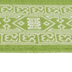 Kaleen Rugs Amalie 1'9" X 3' Lime Green And Ivory Indoor/Outdoor Area Rug -Carpet And Flooring Stores 5206380 4