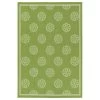 Kaleen Rugs Amalie AML07-96 2'6" X 3'9" Lime Green And Ivory Indoor/Outdoor Area Rug