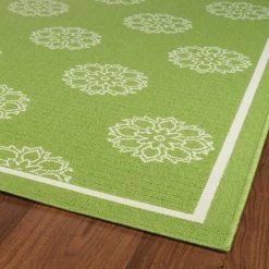 Kaleen Rugs Amalie AML07-96 2'6" X 3'9" Lime Green And Ivory Indoor/Outdoor Area Rug 1 Kaleen Rugs Amalie AML07-96 2'6" X 3'9" Lime Green And Ivory Indoor/Outdoor Area Rug -Carpet And Flooring Stores 5206588 2