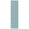 Kaleen Rugs Amalie AML10-79 2'2" X 8' Light Blue And Ivory Indoor/Outdoor Runner