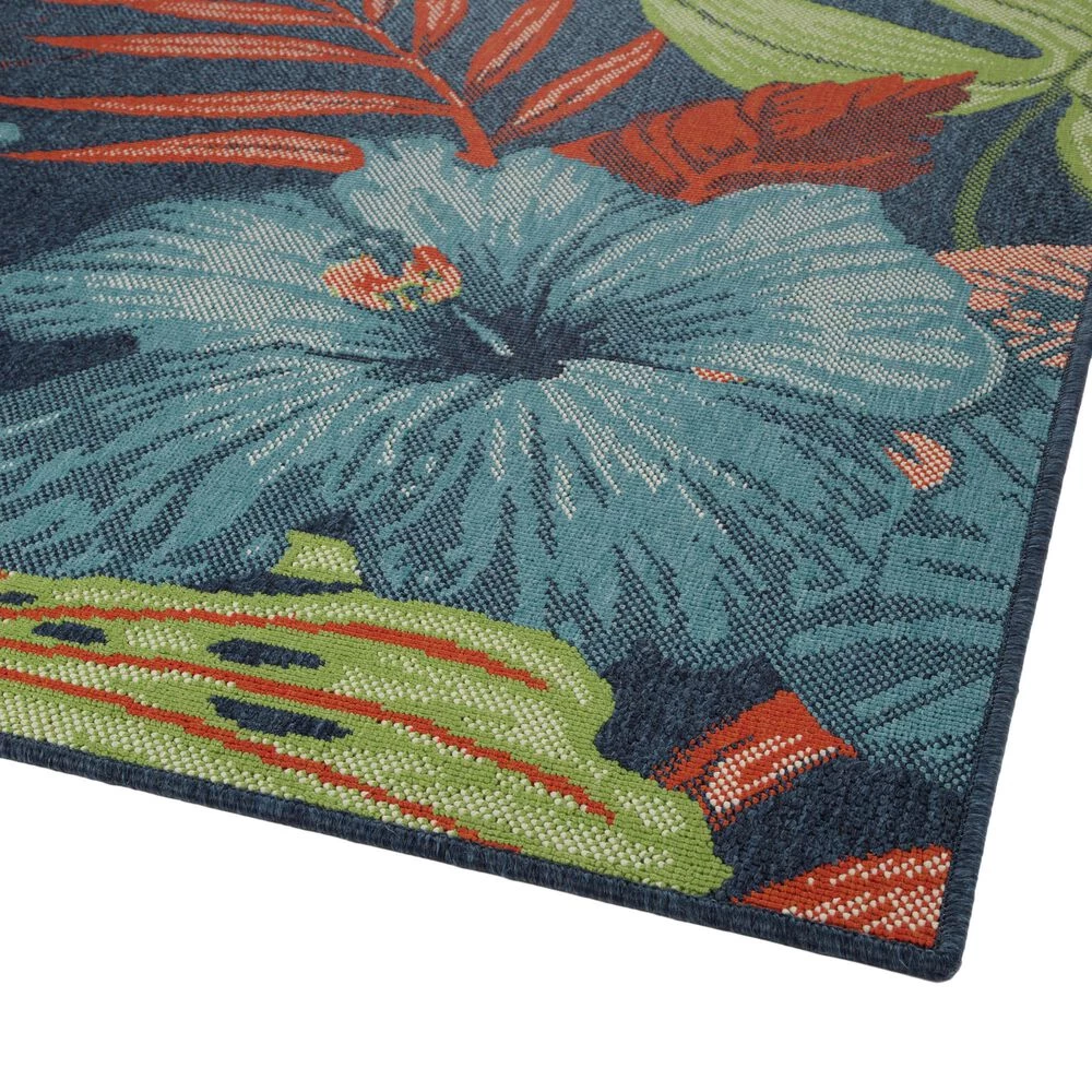 Kaleen Rugs Amalie 1'9" x 3' Navy, Blue, Red and Green Indoor/Outdoor Area Rug Kaleen Rugs Amalie 1'9" X 3' Navy, Blue, Red And Green Indoor/Outdoor Area Rug -Carpet And Flooring Stores 5207164 2
