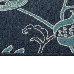 Kaleen Rugs Amalie Floral 1'9" X 3' Navy And Ivory Indoor/Outdoor Area Rug -Carpet And Flooring Stores 5207529 4