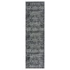 Kaleen Rugs Kaleen Rugs Zuma Beach 2'2" X 7'6" Blue, Grey And Silver Runner