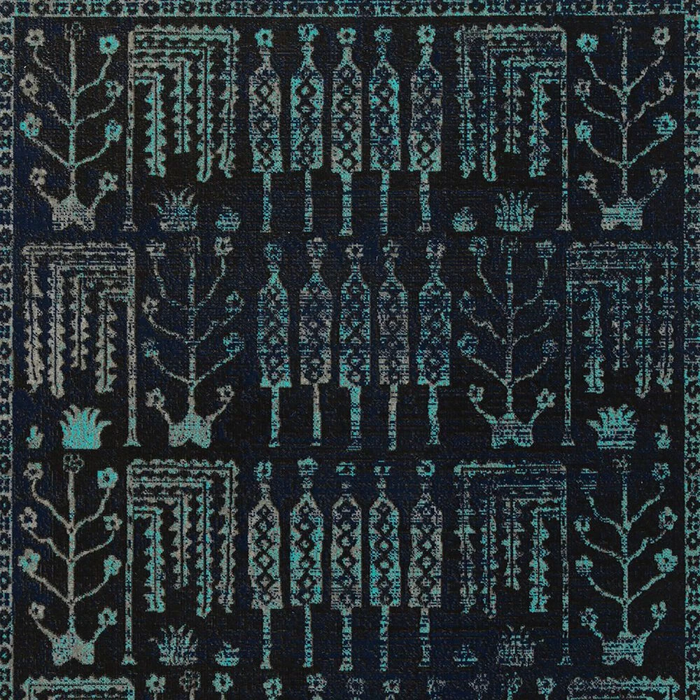 Kaleen Rugs Kaleen Rugs Zumba Beach 2' x 3' Navy, Black, Turquoise and Grey Area Rug Kaleen Rugs Kaleen Rugs Zumba Beach 2' X 3' Navy, Black, Turquoise And Grey Area Rug -Carpet And Flooring Stores 5208501 6