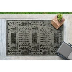 Kaleen Rugs Zumba Beach 2'2" X 7'6" Grey, Silver And Black Runner -Carpet And Flooring Stores 5208550 3
