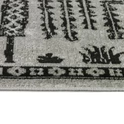 Kaleen Rugs Zumba Beach 2' X 3' Grey, Silver And Black Area Rug -Carpet And Flooring Stores 5208568 7