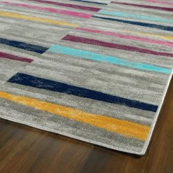 Kaleen Rugs Kaleen Rugs Zumba Beach 2' X 3' Grey, Silver, Gold, Turquoise, Pink, Plum And Navy Indoor/Outdoor Area Rug 2 Kaleen Rugs Kaleen Rugs Zumba Beach 2' X 3' Grey, Silver, Gold, Turquoise, Pink, Plum And Navy Indoor/Outdoor Area Rug -Carpet And Flooring Stores 5208899 3