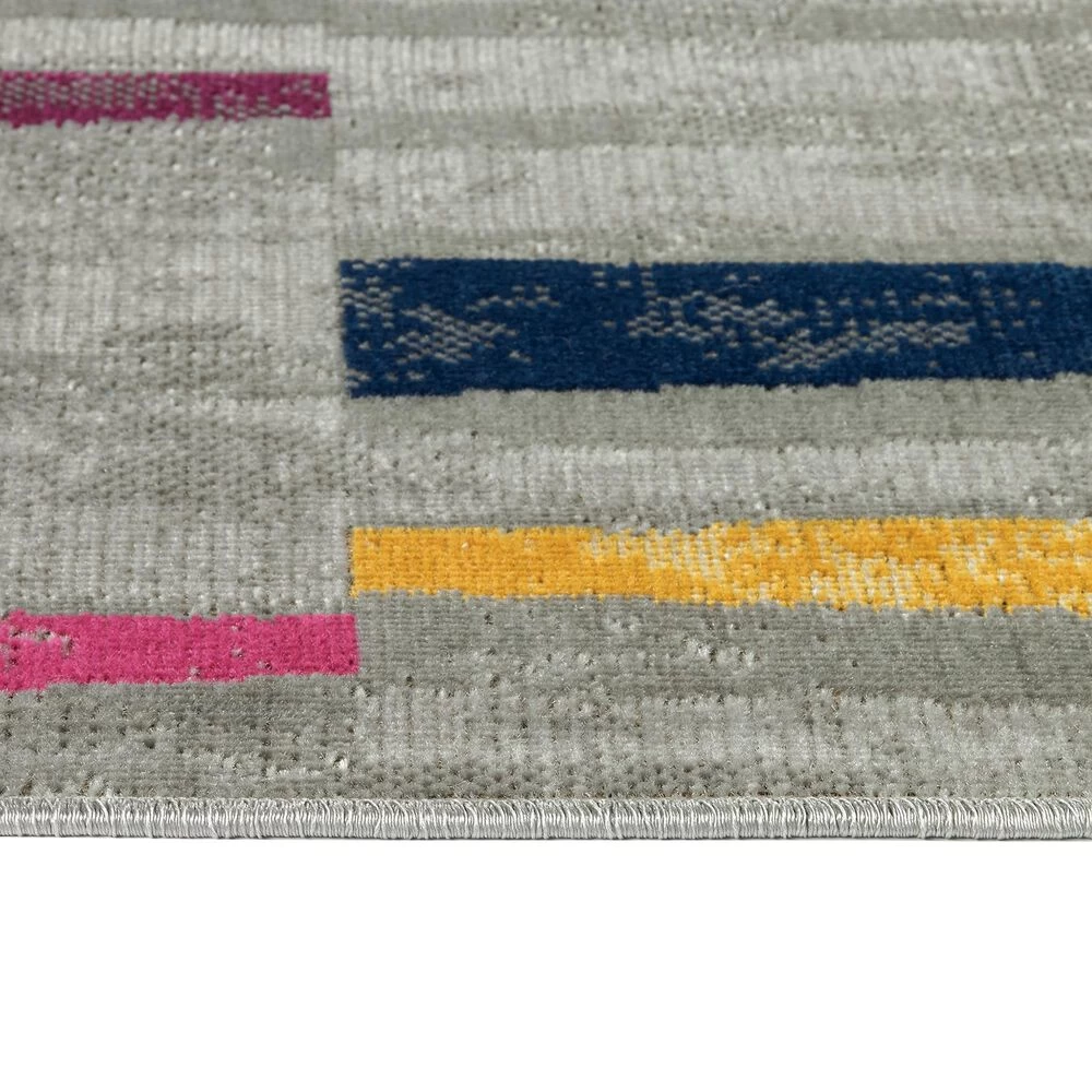 Kaleen Rugs Kaleen Rugs Zumba Beach 2' x 3' Grey, Silver, Gold, Turquoise, Pink, Plum and Navy Indoor/Outdoor Area Rug Kaleen Rugs Kaleen Rugs Zumba Beach 2' X 3' Grey, Silver, Gold, Turquoise, Pink, Plum And Navy Indoor/Outdoor Area Rug -Carpet And Flooring Stores 5208899 5