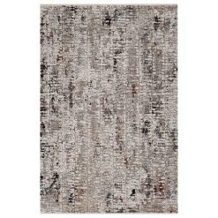 Kas Oriental Rugs Karina Flatiron 2'3" X 7'7" Beige And Grey Runner
