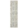 Kas Oriental Rugs Heritage Chevron 2'2" X 7'11" Ivory And Blue Runner
