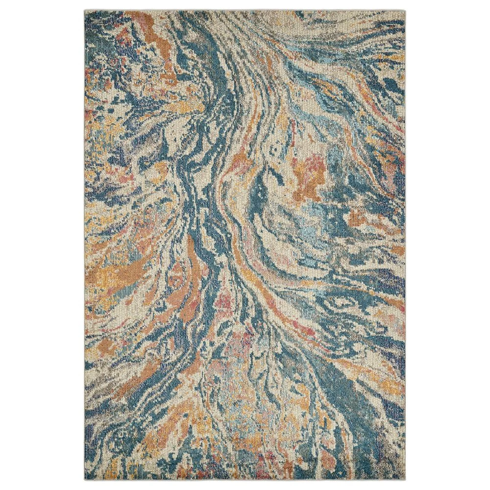 Kaleen Rugs Dasha Abstract 3'11" x 5'7" Multicolor Area Rug Kaleen Rugs Dasha Abstract 3'11" X 5'7" Multicolor Area Rug -Carpet And Flooring Stores 5254729 1