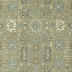 Kaleen Rugs Amaranta 2'6" X 8' Sage, Sky, Ivory And Grey Area Rug -Carpet And Flooring Stores 5256054 3