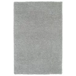 Kaleen Rugs Cotton Bloom Shag 2' X 3' Grey Area Rug