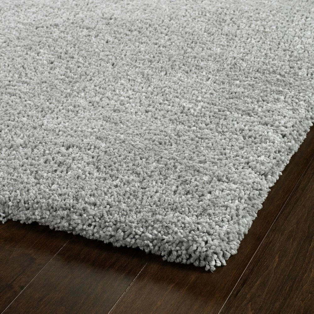 Kaleen Rugs Cotton Bloom Shag 2'3" x 8' Grey Runner Kaleen Rugs Cotton Bloom Shag 2'3" X 8' Grey Runner -Carpet And Flooring Stores 5257383 2