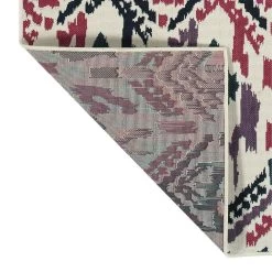 Kaleen Rugs Anther 1'11" X 3'7" Navy, Purple, Red, Pink, Ivory And Teal Indoor/Outdoor Area Rug -Carpet And Flooring Stores 5488244 3