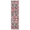 Kaleen Rugs Anther 2'2" X 7'10" Navy, Purple, Red, Pink, Ivory And Teal Indoor/Outdoor Runner