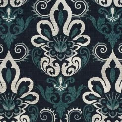 Kaleen Rugs Anther 2'2" X 7'10" Navy, Teal And Ivory Indoor/Outdoor Runner 4 Kaleen Rugs Anther 2'2" X 7'10" Navy, Teal And Ivory Indoor/Outdoor Runner -Carpet And Flooring Stores 5488608 5