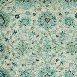 Kaleen Rugs Chancellor 2'6" X 8' Turquoise, Mist, Dark Jade, Denim And Moss Runner -Carpet And Flooring Stores 5492675 3