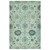 Kaleen Rugs Chancellor 9' X 12' Turquoise, Mist, Dark Jade, Denim And Moss Area Rug