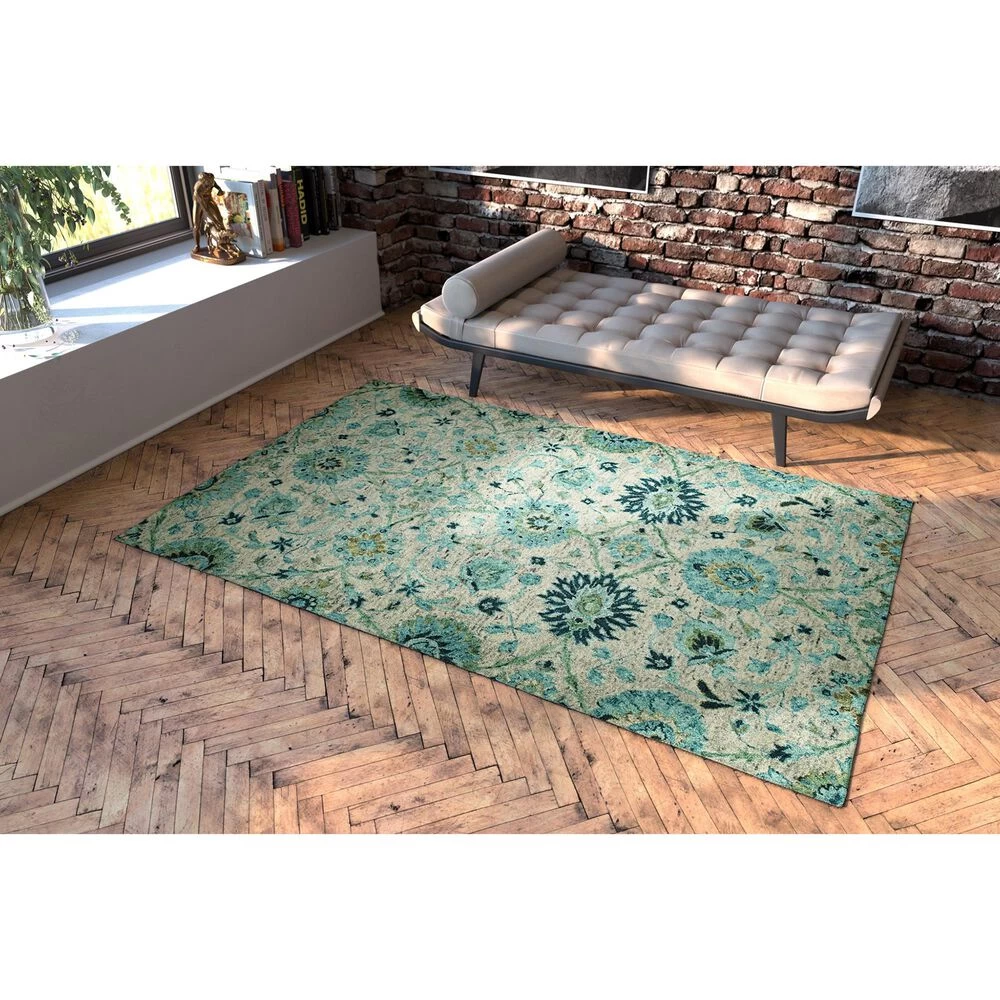 Kaleen Rugs Chancellor 9' x 12' Turquoise, Mist, Dark Jade, Denim and Moss Area Rug Kaleen Rugs Chancellor 9' X 12' Turquoise, Mist, Dark Jade, Denim And Moss Area Rug -Carpet And Flooring Stores 5492717 2