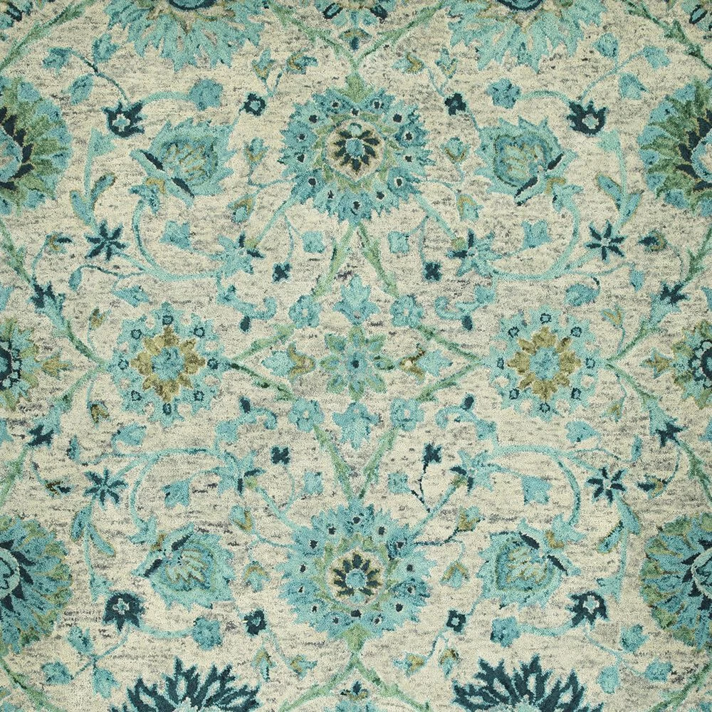 Kaleen Rugs Chancellor 9' x 12' Turquoise, Mist, Dark Jade, Denim and Moss Area Rug Kaleen Rugs Chancellor 9' X 12' Turquoise, Mist, Dark Jade, Denim And Moss Area Rug -Carpet And Flooring Stores 5492717 4
