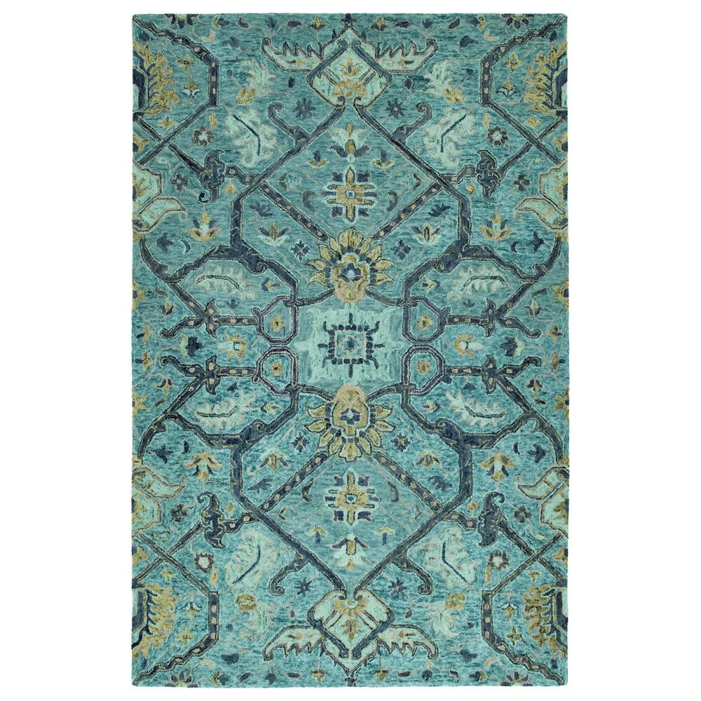 Kaleen Rugs Chancellor 10' x 14' Blue, Turquoise, Denim, Sage and Taupe Area Rug Kaleen Rugs Chancellor 10' X 14' Blue, Turquoise, Denim, Sage And Taupe Area Rug -Carpet And Flooring Stores 5492725 1
