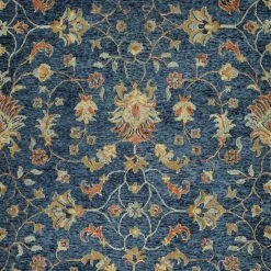 Kaleen Rugs Chancellor 10' X 14' Denim, Brick, Mustard, Sage And Forest Area Rug -Carpet And Flooring Stores 5492865 5