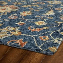 Kaleen Rugs Chancellor 9' X 12' Denim, Brick, Mustard, Sage And Forest Area Rug -Carpet And Flooring Stores 5492923 4