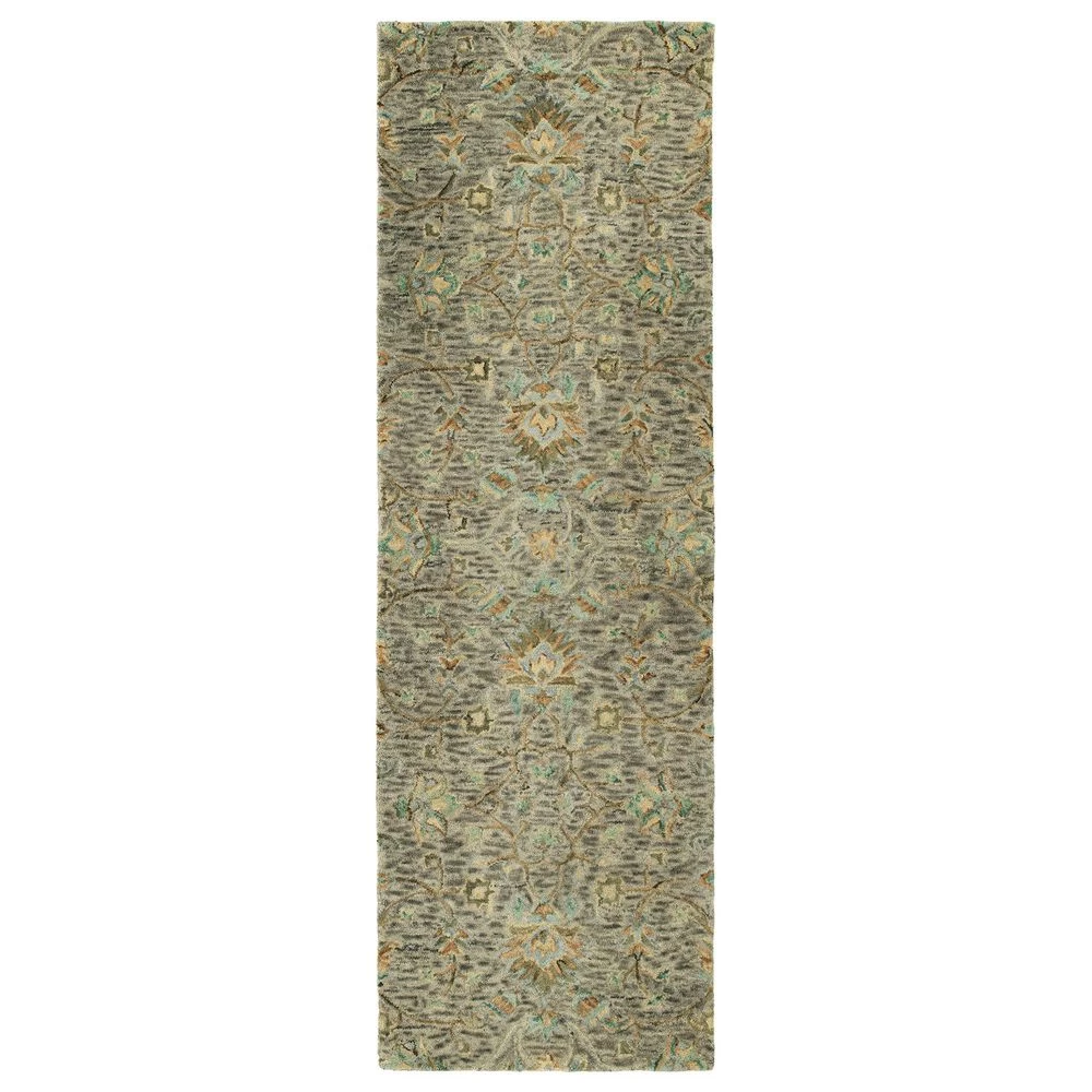Kaleen Rugs Chancellor 2'6" x 8' Taupe, Mushroom, Aqua, Light Brown, Sage and Ecru Runner Kaleen Rugs Chancellor 2'6" X 8' Taupe, Mushroom, Aqua, Light Brown, Sage And Ecru Runner -Carpet And Flooring Stores 5492956 1