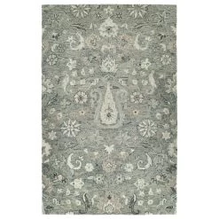 Kaleen Rugs Chancellor 2' X 3' Grey, Surf, Linen, Charcoal And Taupe Area Rug