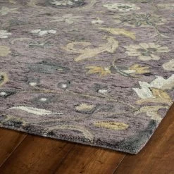 Kaleen Rugs Chancellor 5' X 7'9" Lilac, Plum, Ivory, Taupe And Wheat Area Rug -Carpet And Flooring Stores 5493111 3