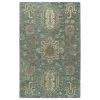 Kaleen Rugs Chancellor 9' X 12' Pewter Green, Brown, Taupe, Gold And Spa Area Rug