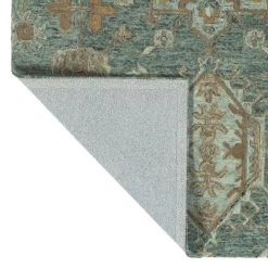 Kaleen Rugs Chancellor 9' X 12' Pewter Green, Brown, Taupe, Gold And Spa Area Rug -Carpet And Flooring Stores 5493202 3